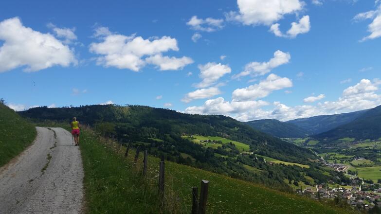 Traumhafter Ausblick auf das Murtal