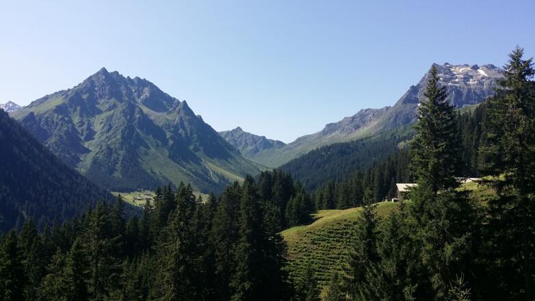 Ausblick taleinwärts