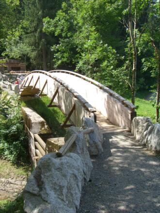 Holzbrücke