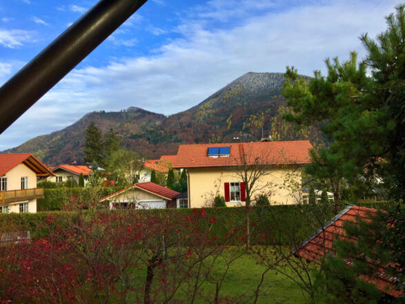 Blick vom Balkon