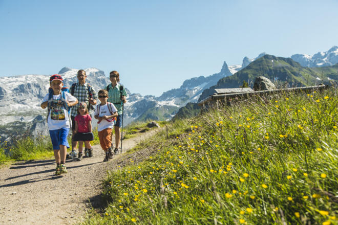 Wandern am Golm