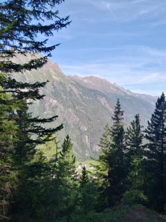 Blick auf Längenfeld