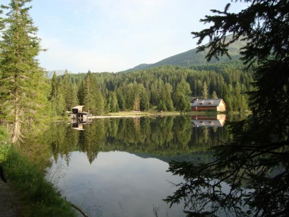 Prebersee mit dem Preberschützenhaus