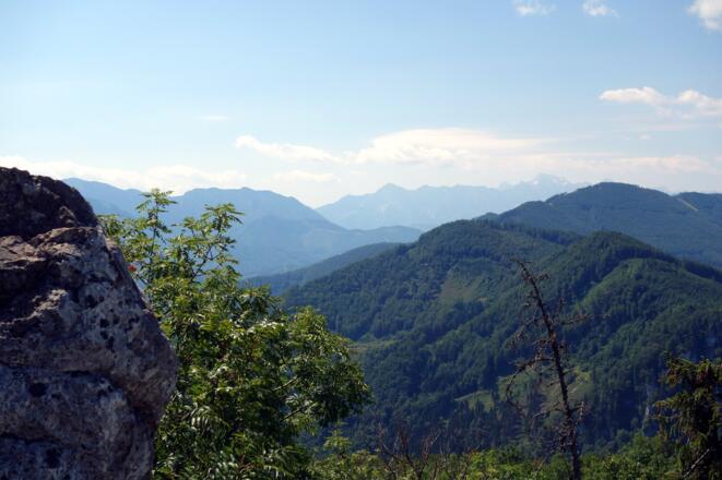 Blick zum Prielkamm