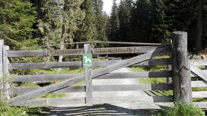 Start bei der Ludlalm