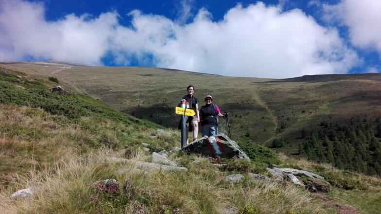 Wegweiser Richtung Grazerhütte