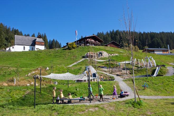 Silberspielwelt mit St. Agatha Bergknappenkapelle