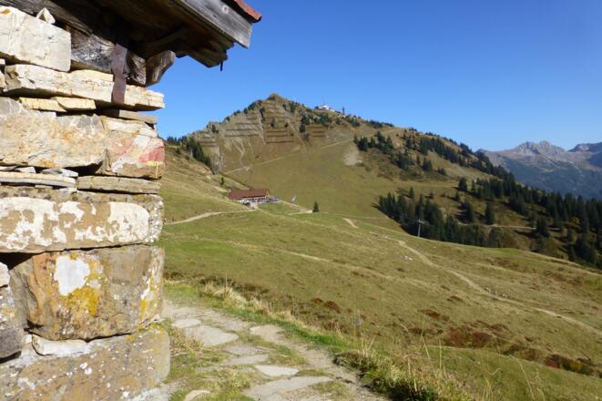 An der oberen Lüchlealpe im Sommer