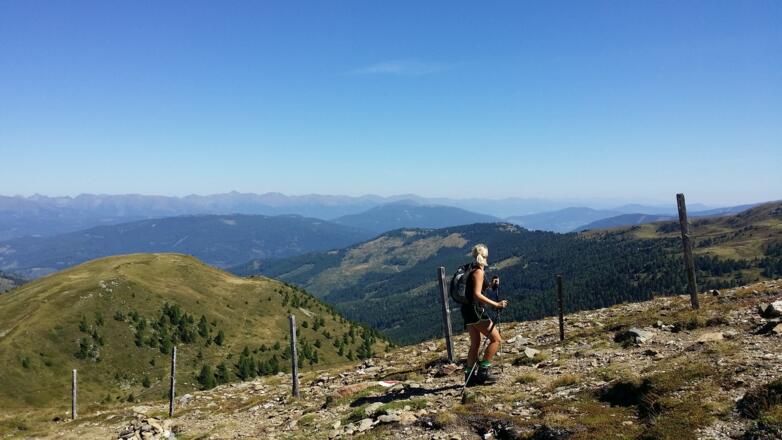 Ausblick in die Steiermark / Kärnten