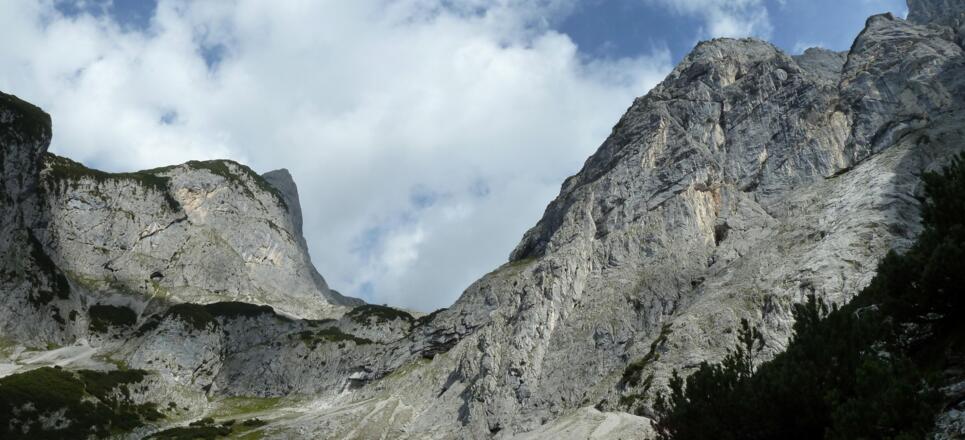 Blich Richtung Lamsenscharte