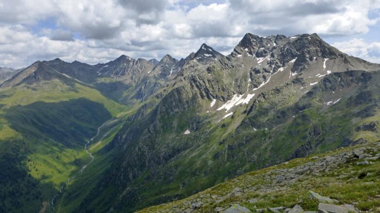 Rote und Weiße Spitze gesehen von der Langschneid