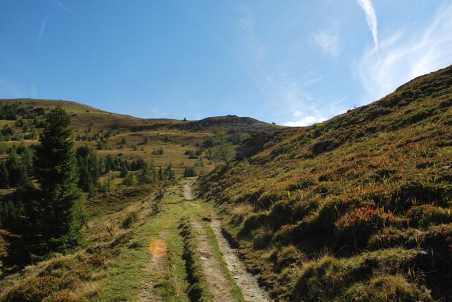 Dieser Weg führt zur Gontalscharte