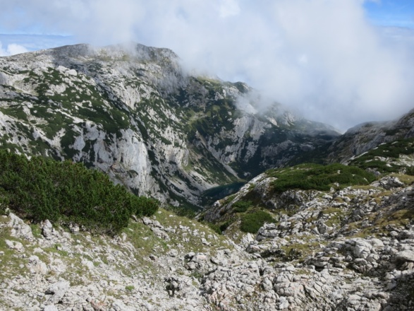 Tiefblick zum Silberkarsee
