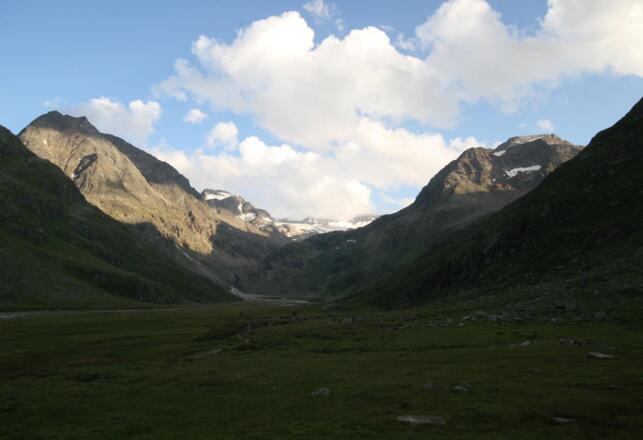Blick von der Amberger Hütte in die &quot;Sulze&quot;