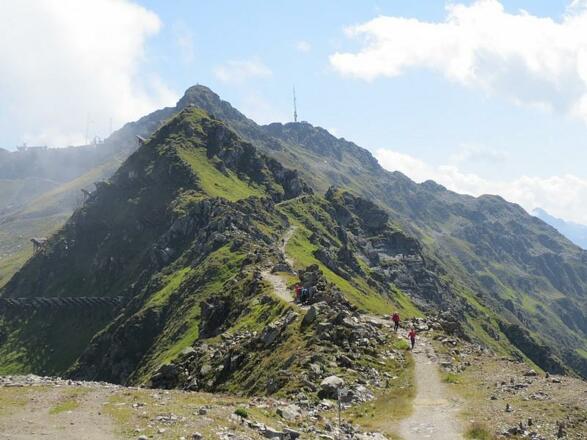 Kammweg zur Wormser Hütte
