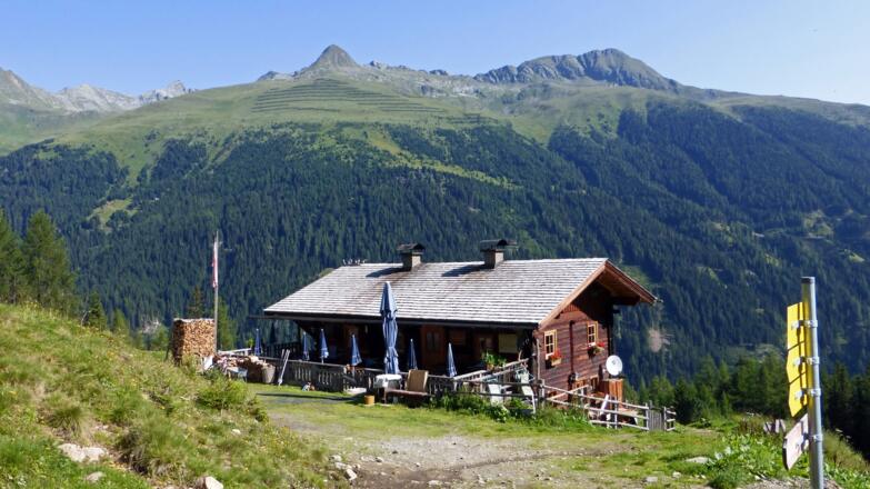 Die Jausenstation Alpe Stalle
