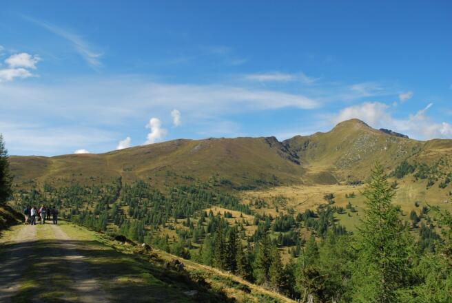 Ausblick auf das Gontal und Kareck