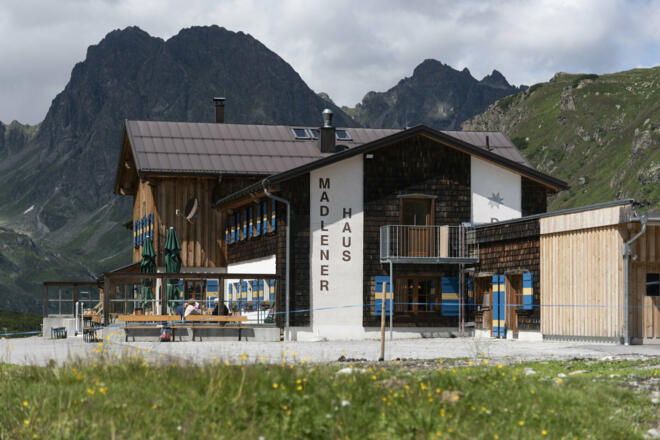 Madlenerhaus (c) Martin Vogel / Vorarlberg Tourismus