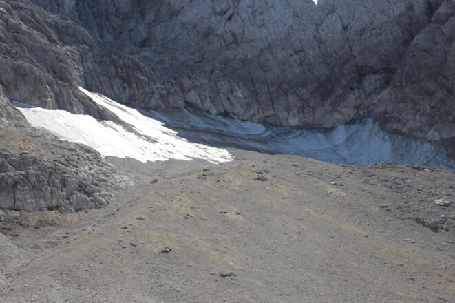 Gletscherreste beim Torstein