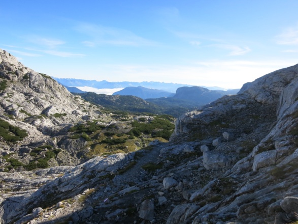 Abstiegsweg Richtung Krippenstein