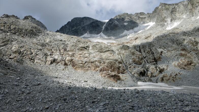 Weit oben präsentiert sich der Hochgall