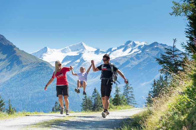 Familienwanderung