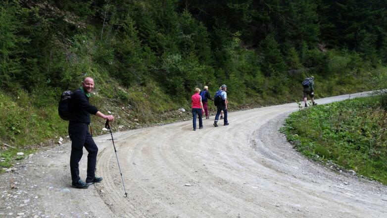 Forstweg Richtung Hollerberg