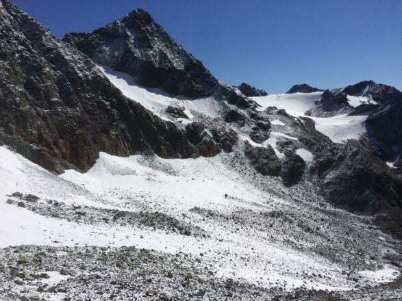 Blick zurück zum Eisjoch