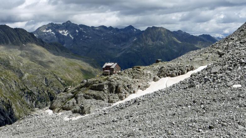Die Barmer Hütte ist bald erreicht