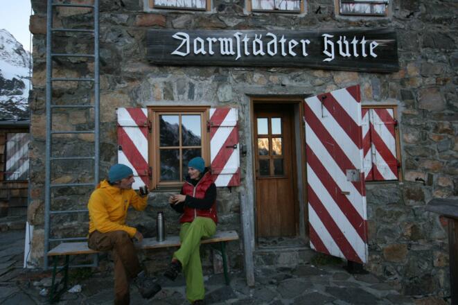 Winterraum der Darmstädter Hütte