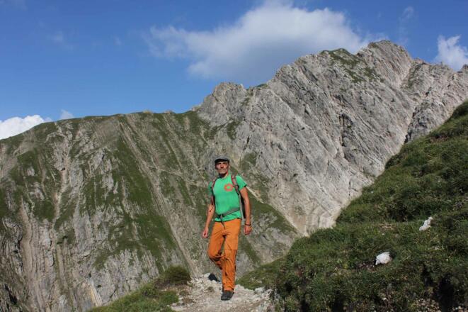 Blick Richtung Schlussanstieg