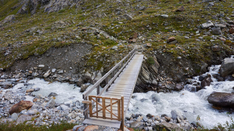 Brücke über die Taschach