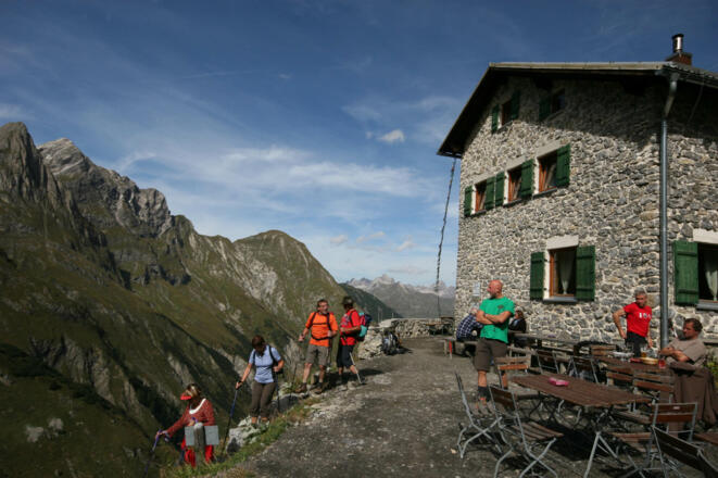 Frederic Simms Hütte