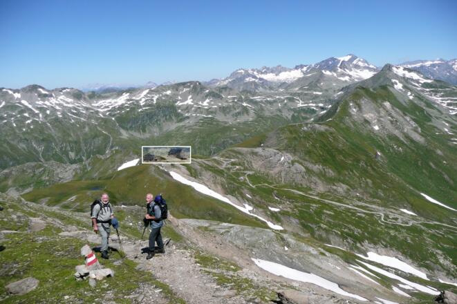 Abstieg vom Vorderen Geiselkopf