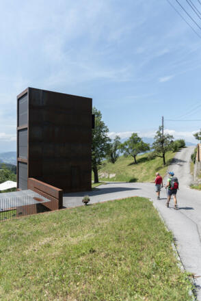 Mädchenturm, Marte.Marte Architekten in Dafins  (c) Martin Vogel / Vorarlberg Tourismus