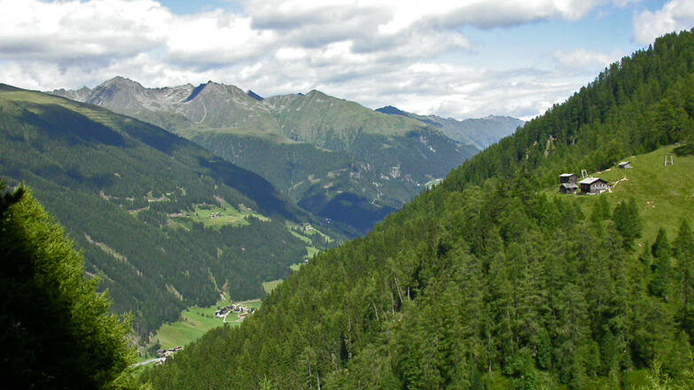 Bald erreichen wir die Blindisalm