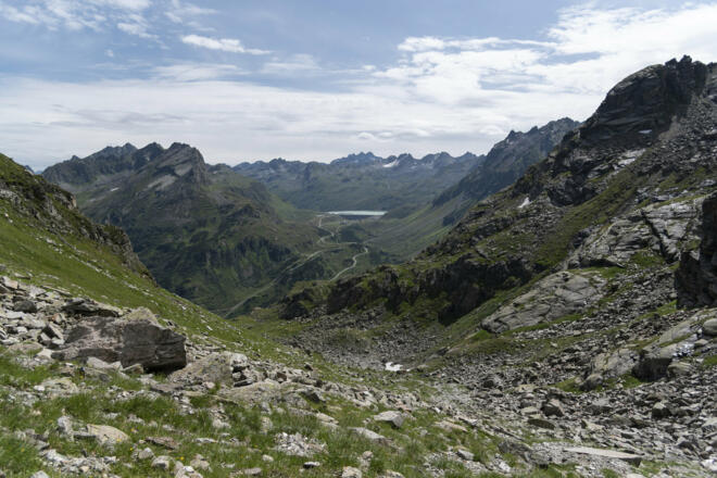 Blick auf den Silvretta Stausee (c) Martin Vogel / Vorarlberg Tourismus