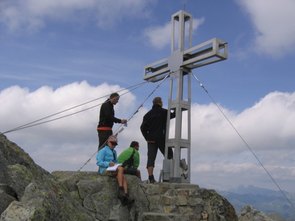 Der Gipfel der Westlichen Plattenspitze.