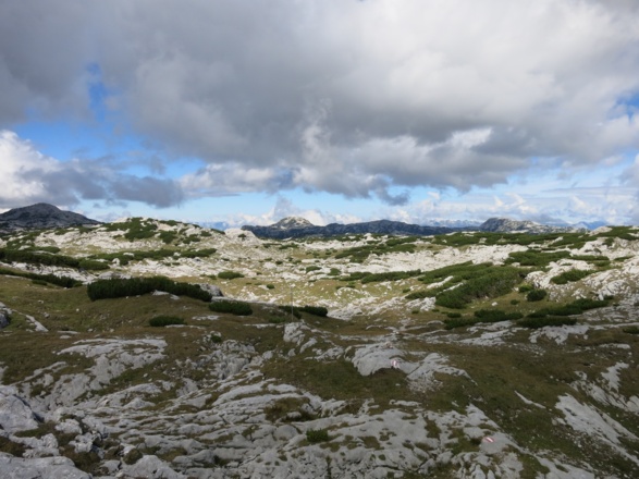 am Plateau unterwegs