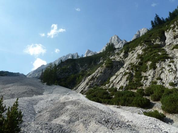 Aufstieg zum Überschalljoch