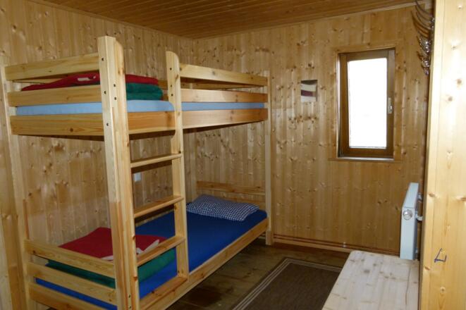 Bettenlager in der Hagener Hütte