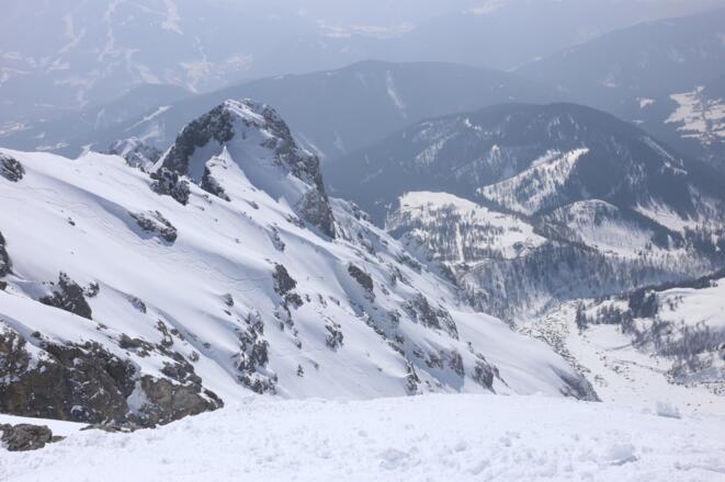Blick Richtung Austriahütte