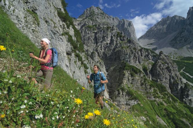 Wandern auf den Schwingen des Adlers