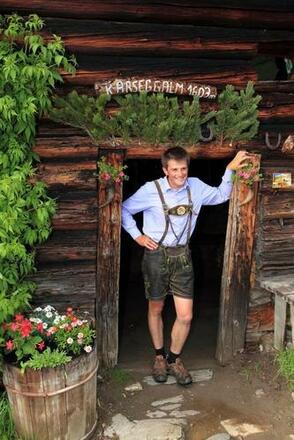 Eingang Karseggalm