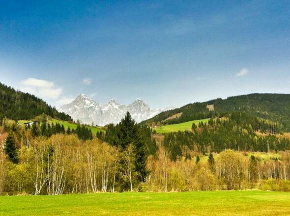 Dachstein vom Ennsradweg