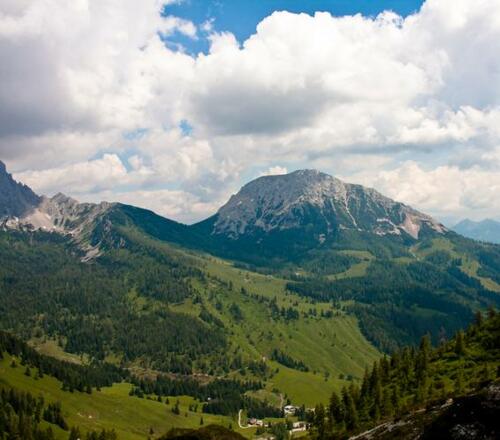 Rettenstein mit Hofalm und Sulzenalm