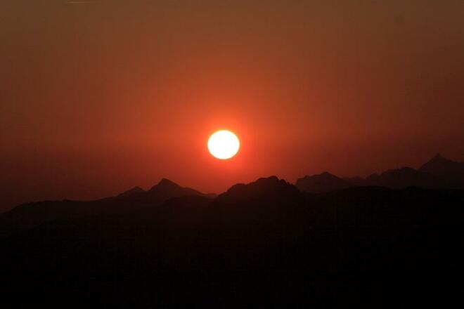 Sonnenaufgang am Fulseck