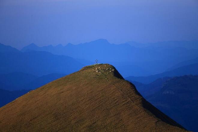 Blick zum Frauenkogel