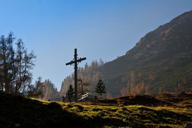 Wetterkreuz bei der Bachlalm