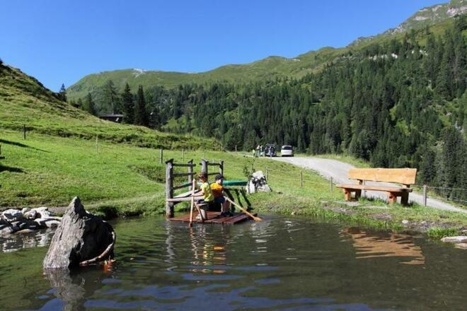 Teich auf der Reitalm